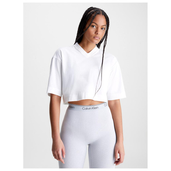 Calvin Klein Γυναικεία κοντομάνικη μπλούζα Cropped Gym T-Shirt